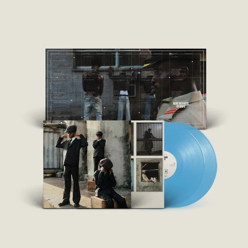 Ezra Collective - Here Because of Hope (Transparent Ocean Blue Vinyl LP)