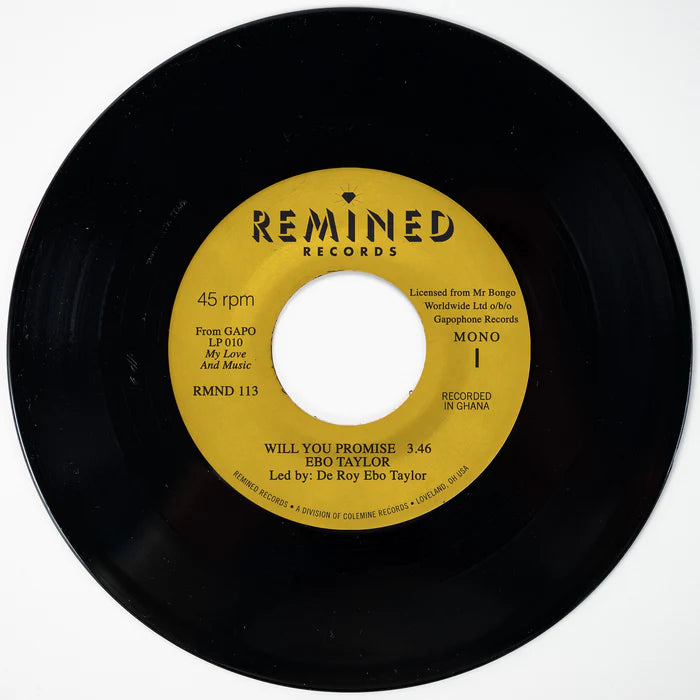 Ebo Taylor - Will You Promise / Maye Omama (7")