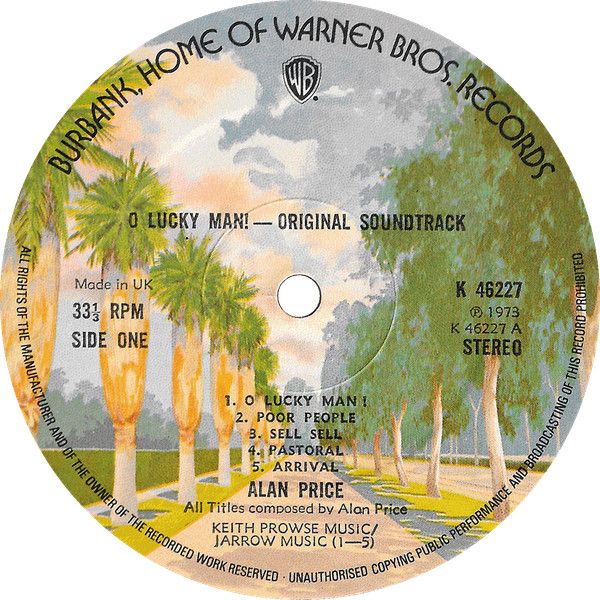 USED - Alan Price - O Lucky Man! – The Original Soundtrack