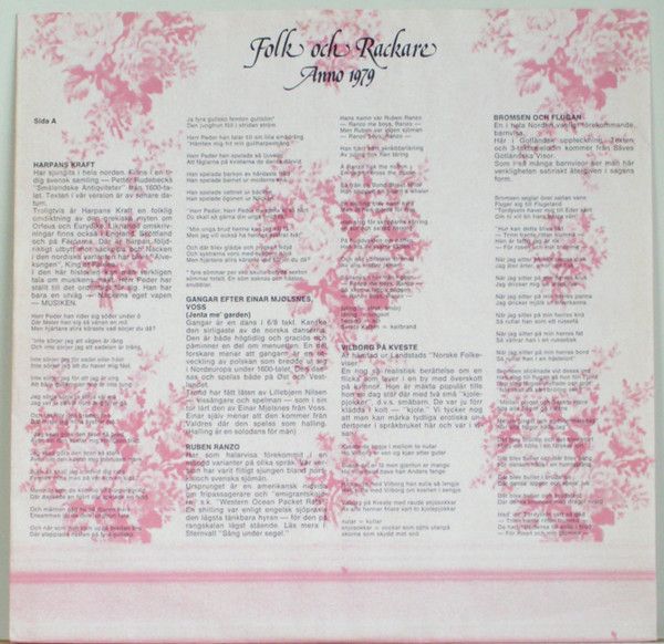 USED - Folk & Rackare - Anno 1979