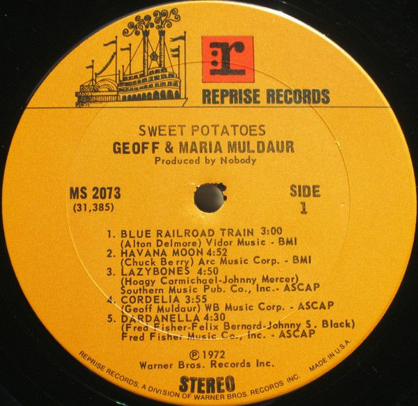 USED - Geoff & Maria Muldaur - Sweet Potatoes