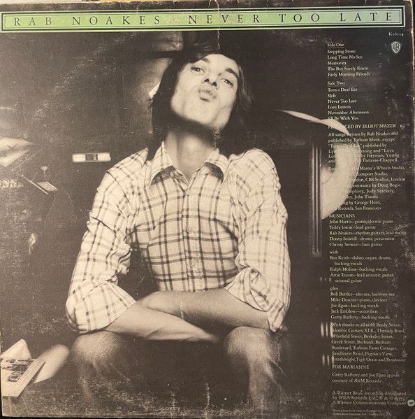 USED - Rab Noakes - Never Too Late