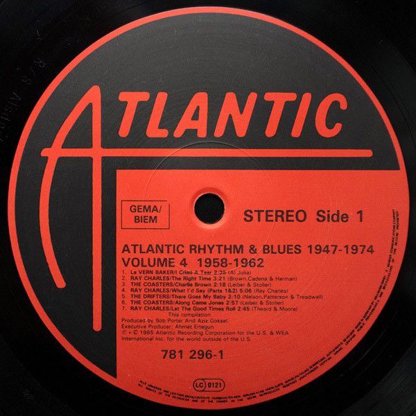 USED - Various - Atlantic Rhythm And Blues 1947-1974