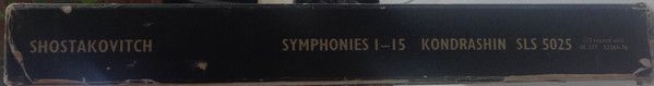 USED - Dmitri Shostakovich - Shostakovich Symphonies 1-15