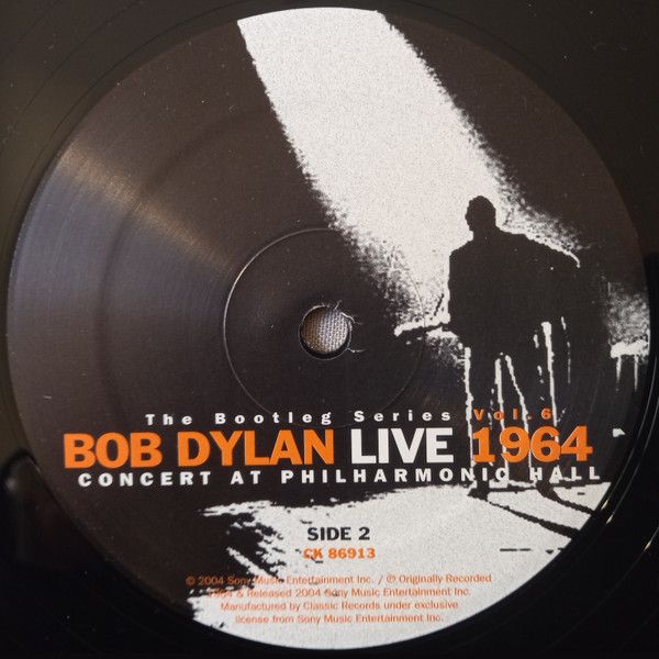 USED - Bob Dylan - Live 1964 (Concert At Philharmonic Hall)