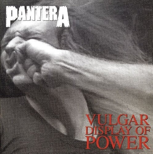 Pantera - Vulgar Display Of Power (White & True Metal Gray Marbled Vinyl LP)
