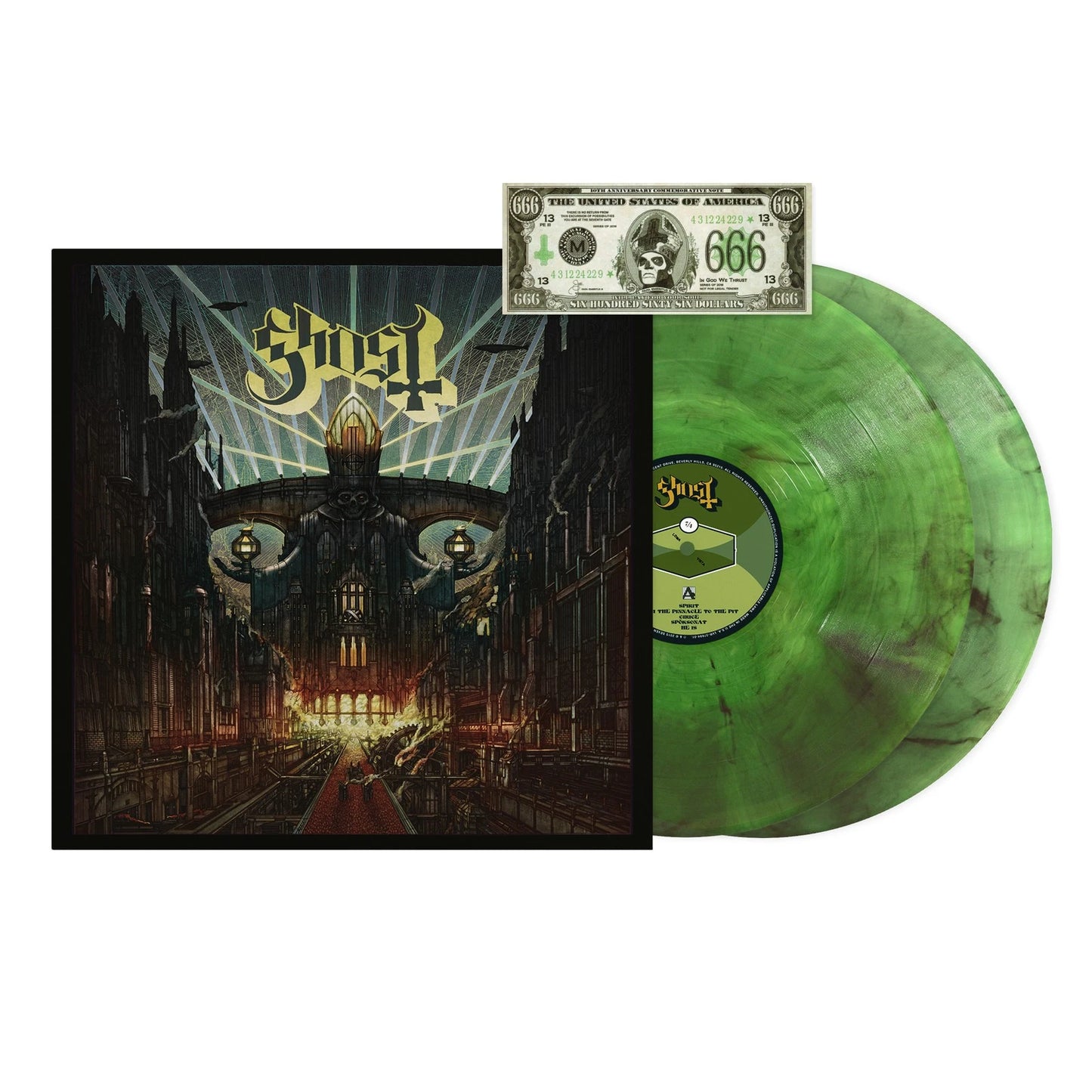 Ghost - Meliora (Indie Only Green Smoke Vinyl LP)