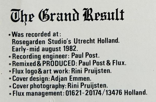 USED - Flux (3) - The Grand Result