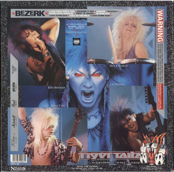 USED - Tigertailz - Bezerk