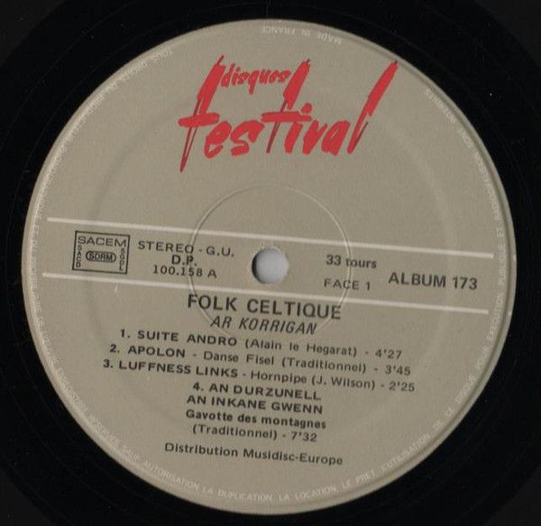 USED - Ar Korrigan - Folk Celtique
