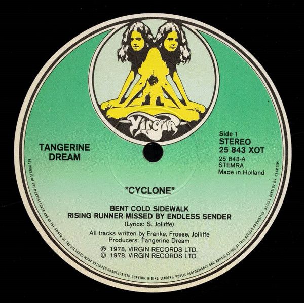 USED - Tangerine Dream - Cyclone