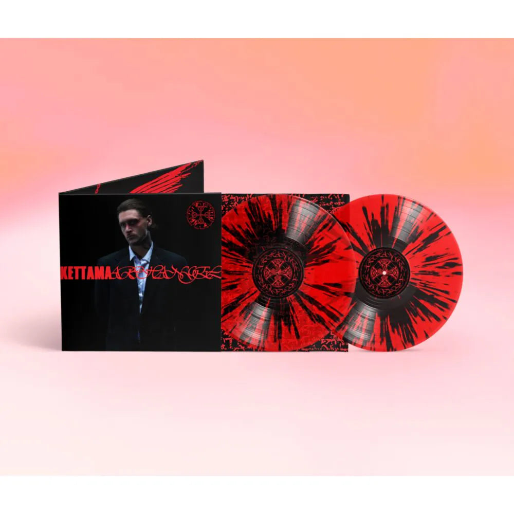 Kettama - Archangel (Black and Red Transparent Splatter Vinyl LP)