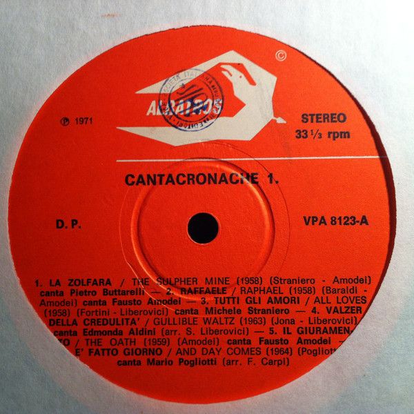 USED - Various - Cantacronache 1