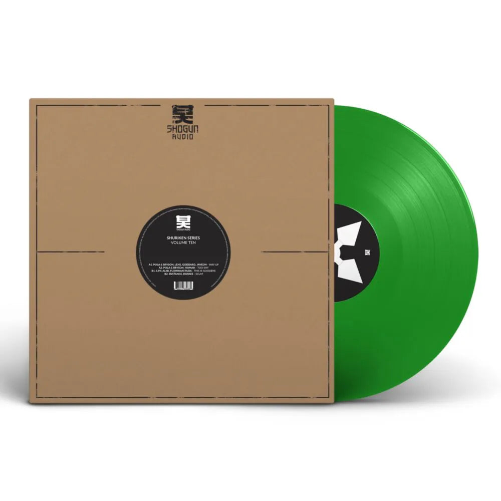Various Artists - Shuriken Vol. 10 (Green Vinyl 12")