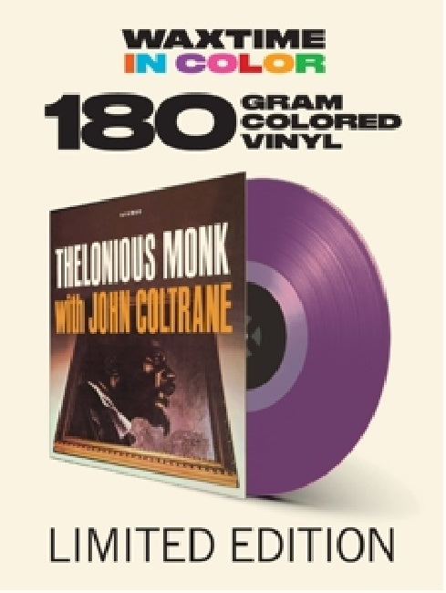 Thelonious Monk - Thelonious Monk With John Coltrane  (Purple Coloured LP)