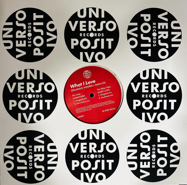 Orlando Voorn + Han Litz - What I Love (12")