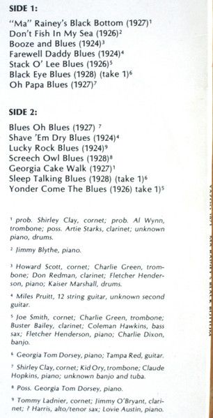 USED - Ma Rainey - Ma Rainey's Black Bottom