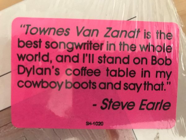 USED - Townes Van Zandt - At My Window