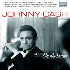 Johnny Cash - Greatest Hits and Favorites (Transp. Red Coloured Vinyl)