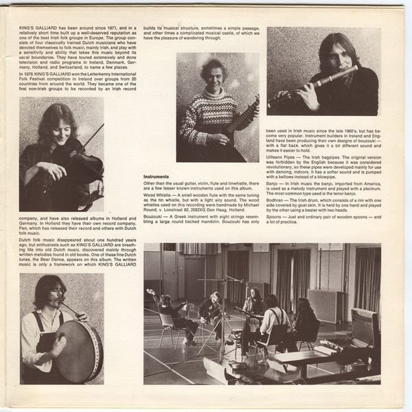 USED - King's Galliard - Irish Folk Music