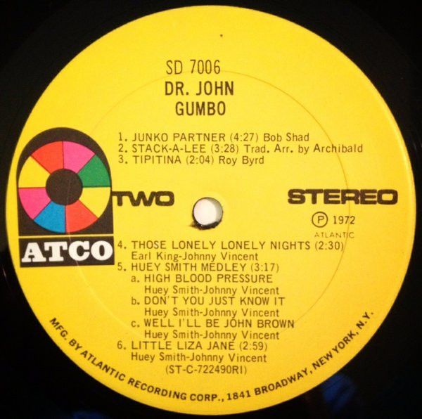 USED - Dr. John - Dr. John's Gumbo
