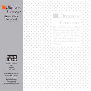 Ultravox - Lament (Clear Vinyl)