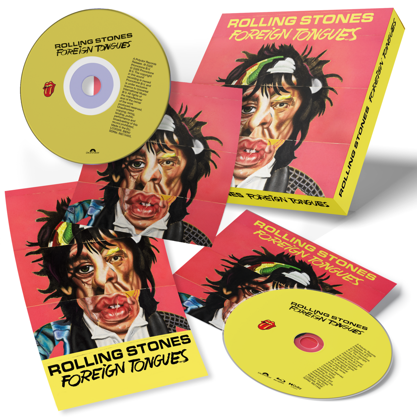 The Rolling Stones - Foreign Tongues (CD / Bluray Box CD)
