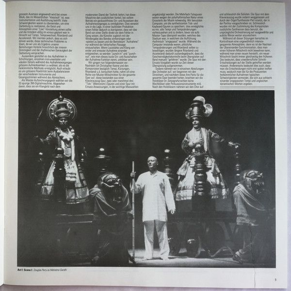USED - Philip Glass - Satyagraha