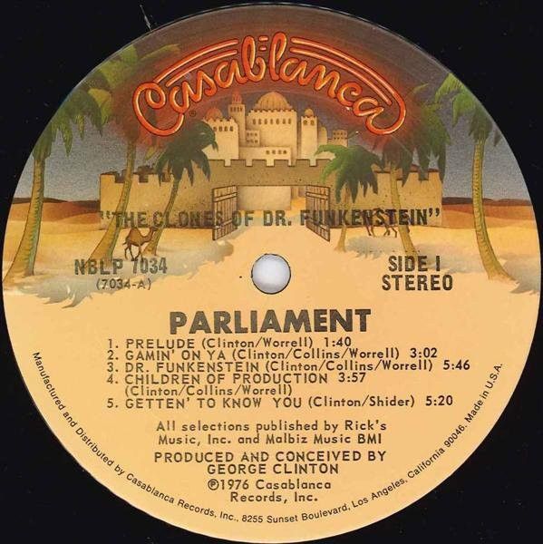USED - Parliament - The Clones Of Dr. Funkenstein