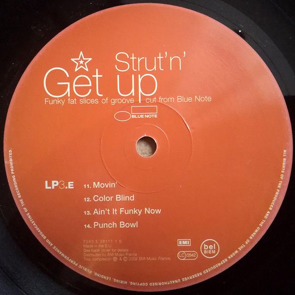 USED - Various - Strut' N' Get Up - Funky Fat Slices Of Groove Cut From Blue Note