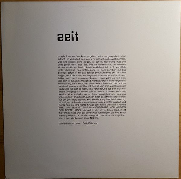 USED - Tangerine Dream - Zeit