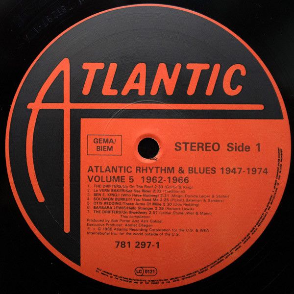 USED - Various - Atlantic Rhythm And Blues 1947-1974