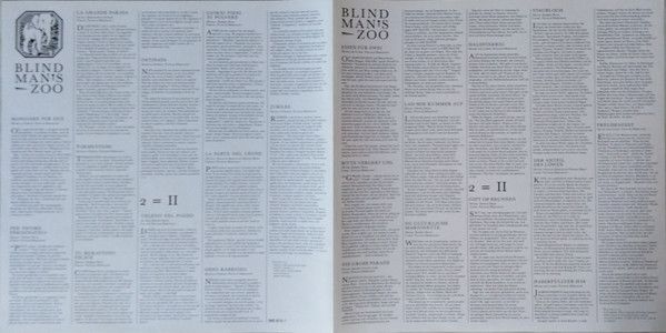 USED - 10,000 Maniacs - Blind Man's Zoo
