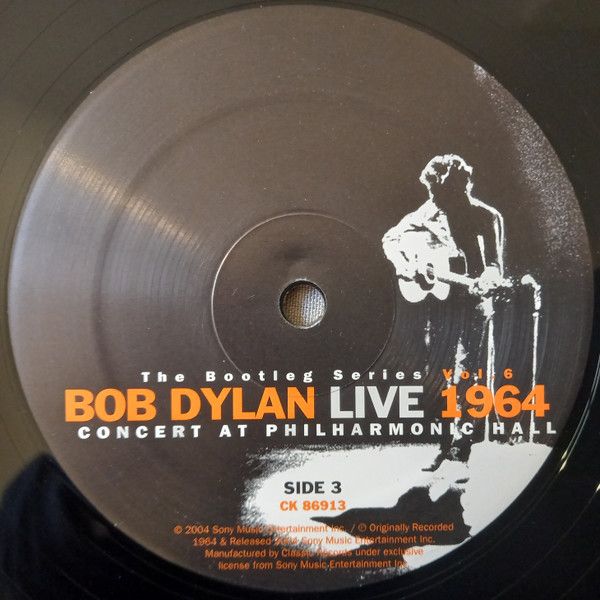 USED - Bob Dylan - Live 1964 (Concert At Philharmonic Hall)