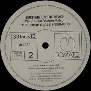 USED - Philip Glass - Einstein On The Beach