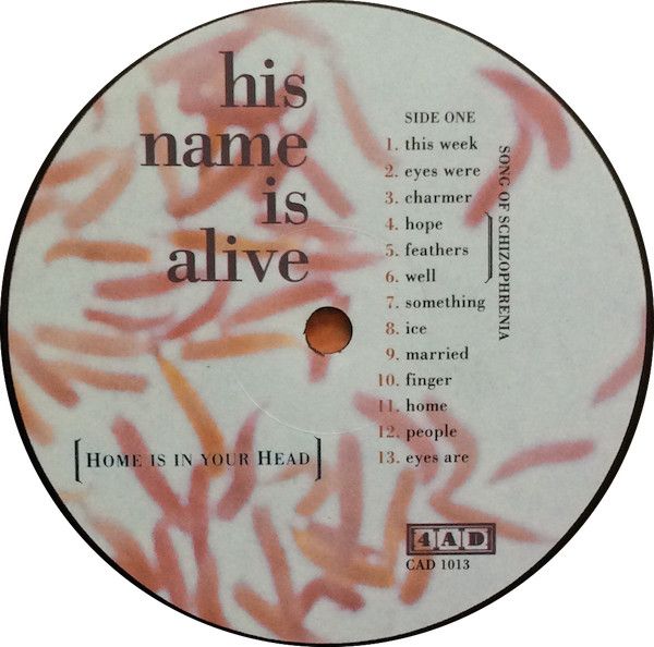USED - His Name Is Alive - Home Is In Your Head