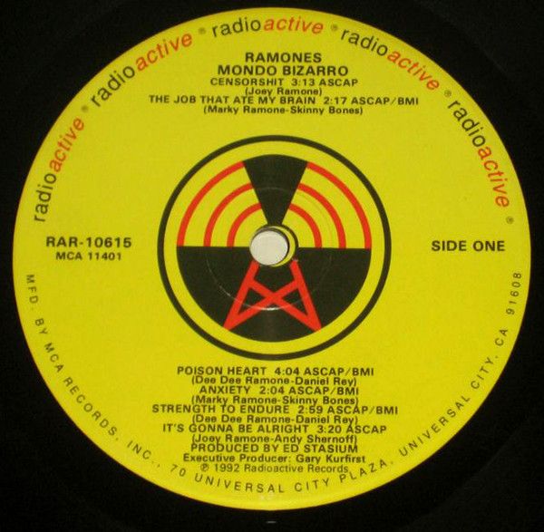 USED - Ramones - Mondo Bizarro