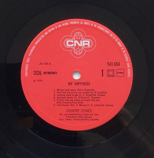 USED - Country Stones - Back Again
