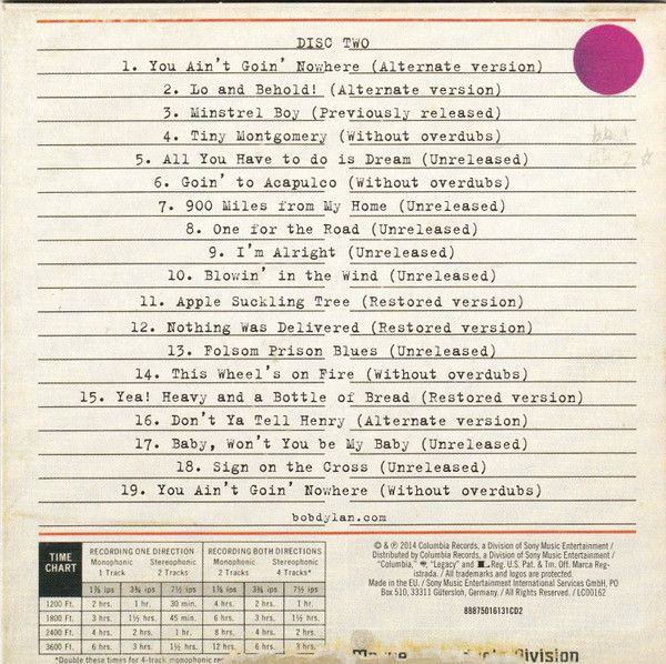 USED - Bob Dylan - The Basement Tapes Raw (The Bootleg Series Vol. 11)