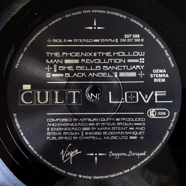 USED - The Cult - Love