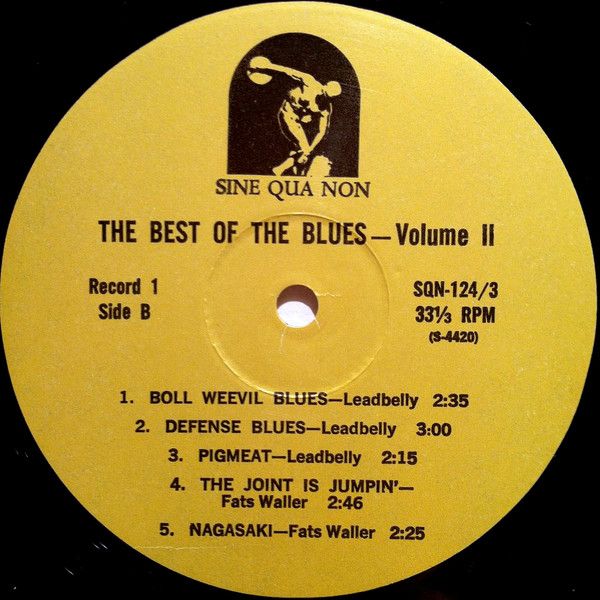 USED - Various - The Best Of The Blues - Volume II