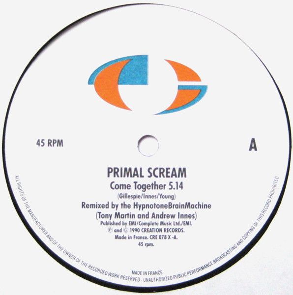 USED - Primal Scream - Come Together