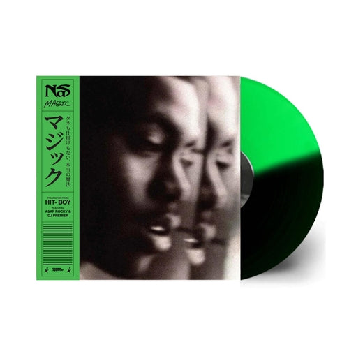 Nas - Magic ("Green/Black, ""Half & Half""" Vinyl)