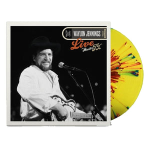 Waylon Jennings - Live From Austin, Tx '84 (Red & Yellow Splatter Vinyl)
