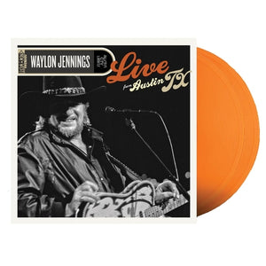 Waylon Jennings - Live from Austin TX '89 (Orange Blossom Vinyl)