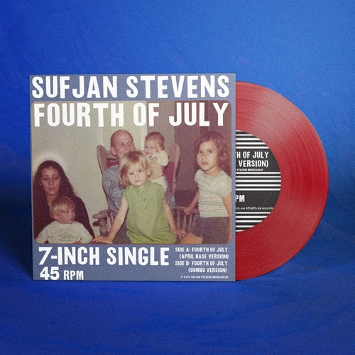 Sufjan Stevens - Fourth Of July (Opaque Red Vinyl)