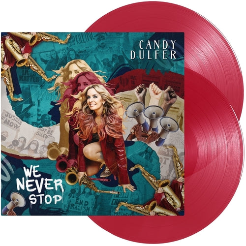 Candy Dulfer - We Never Stop (Red Transparent Vinyl)