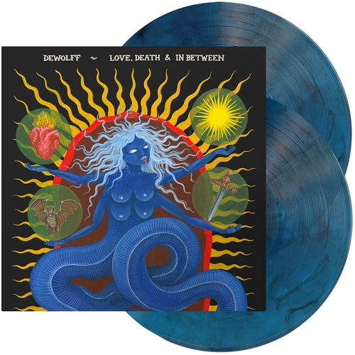 Dewolff - Love, Death & In Between (Blue Marbled Vinyl)