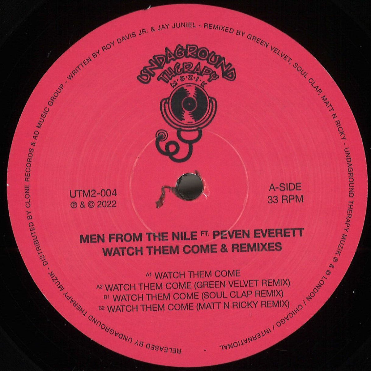 Men From The Nile (Roy Davis Jr. & Jay Juniel) - Watch Them Come & Remixes (Reissue)