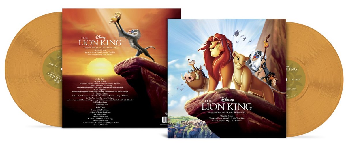 Various Artists - Lion King (Orange Vinyl)